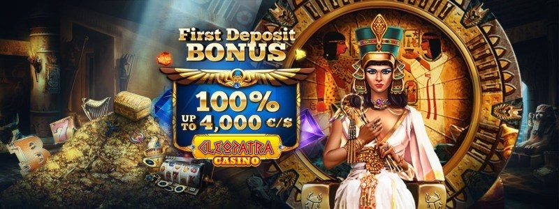 Cleopatra Casino Welcome Bonus